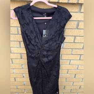 Ronni Nicole Black Lace Cocktail Dress